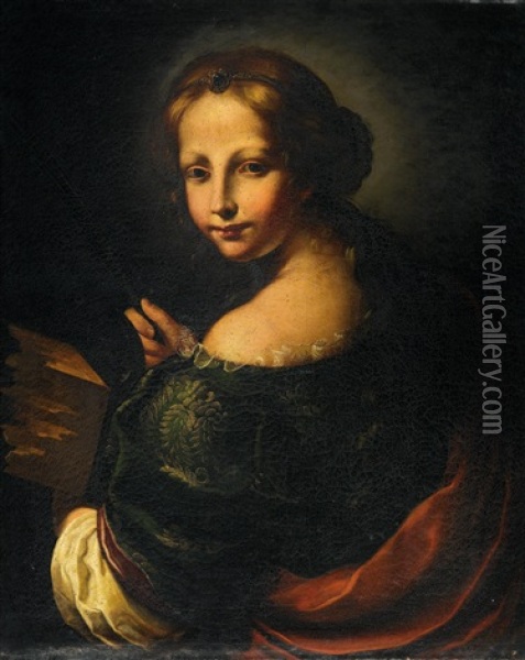 Die Heilige Katharina Von Alexandria Oil Painting - Onorio Marinari