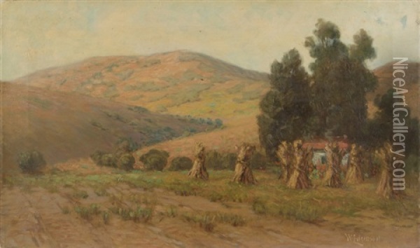Laguna Harvest Oil Painting - William Lee Judson