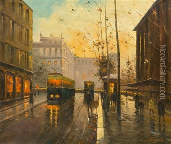Paris Oil Painting - Paul Renard