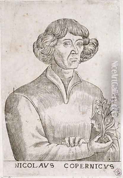 Nikolaj Kopernik 1473-1543 Oil Painting - Balthasar Jenichen