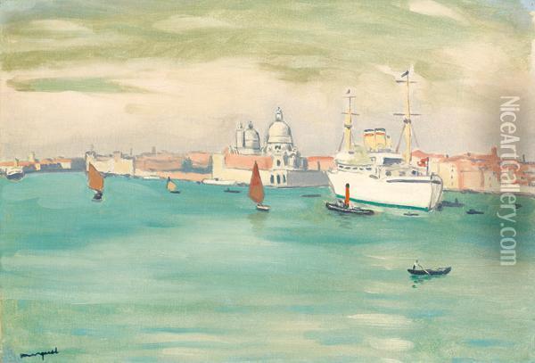 Venise Oil Painting - Albert Marquet