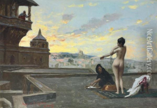 The Property Of A Gentleman Oil Painting - Jean-Leon Gerome