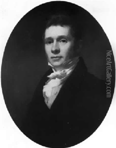 Portrait Of John Smith Of Drongan, Ayrshire Oil Painting - Sir Henry Raeburn