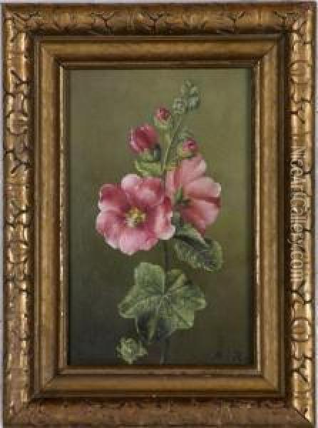 Flowers Oil Painting - Martin Johnson Heade