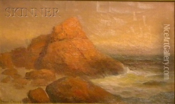 Rocky Shore Oil Painting - Bryant Chapin