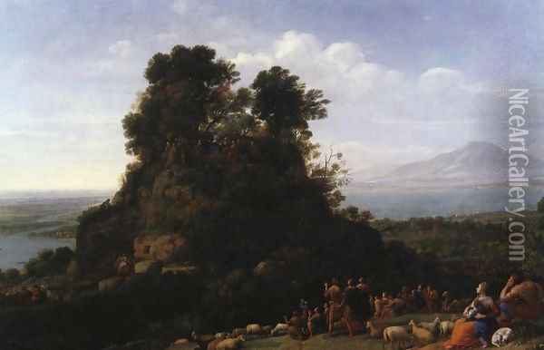 The Sermon on the Mount 1656 Oil Painting - Claude Lorrain (Gellee)