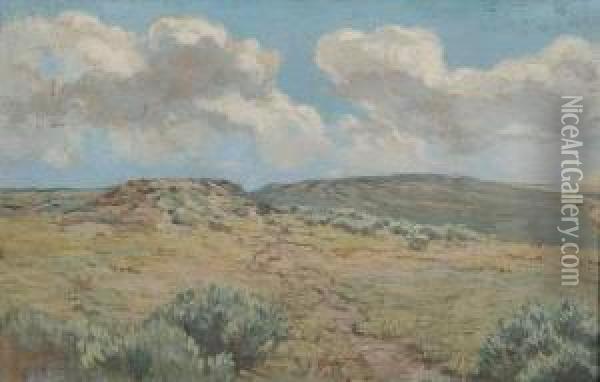 Texas Hill Country Landscape Oil Painting - Dawson Dawson-Watson
