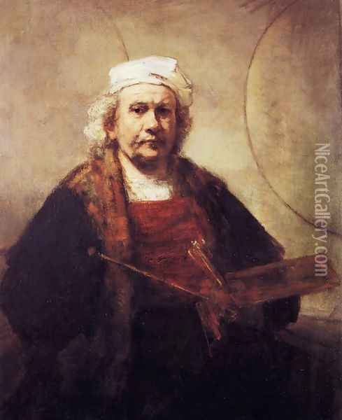 Self-Portrait I 2 Oil Painting - Harmenszoon van Rijn Rembrandt