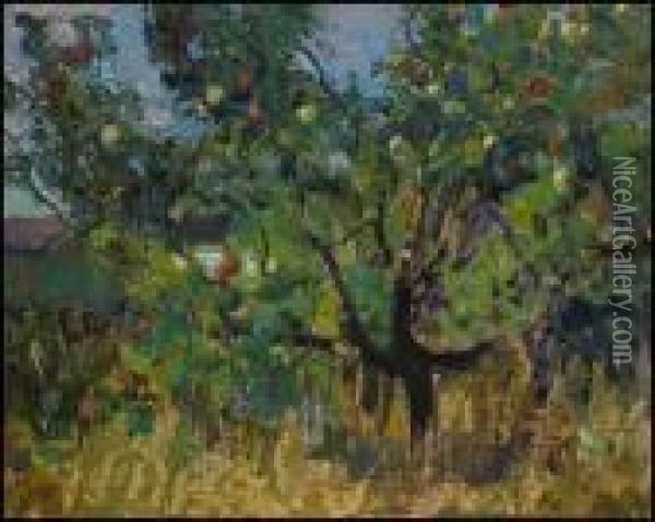 Apple Trees, Thornhill Oil Painting - James Edward Hervey MacDonald