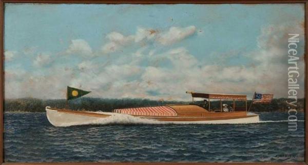 Speed Runabout Charmer Oil Painting - Antonio Nicolo Gasparo Jacobsen