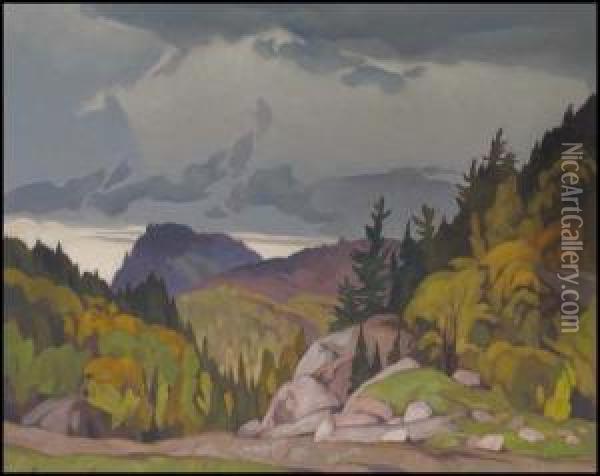 Hill Country, Harrington, Quebec Oil Painting - Joseph Alfred Terry