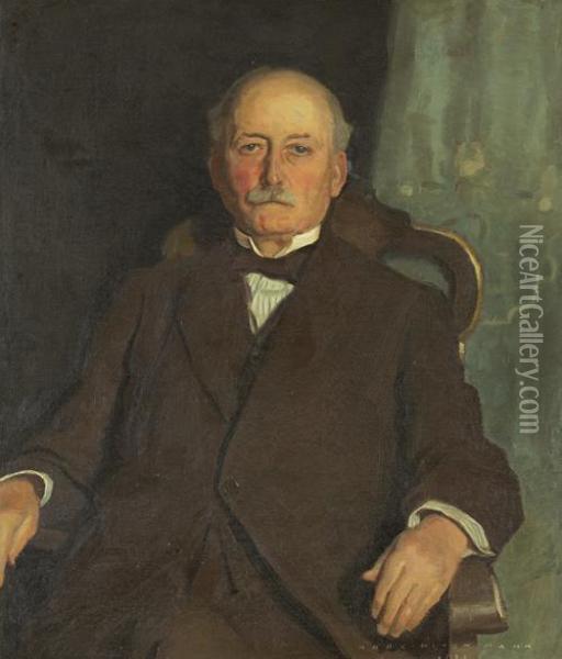 Sir Robert Mcalpine Oil Painting - Harrington Mann