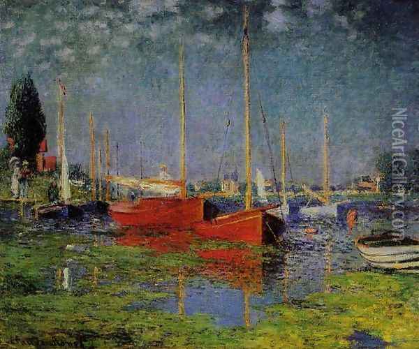 Pleasure Boats At Argenteuil Oil Painting - Claude Oscar Monet