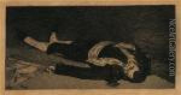 Torero Mort Oil Painting - Edouard Manet