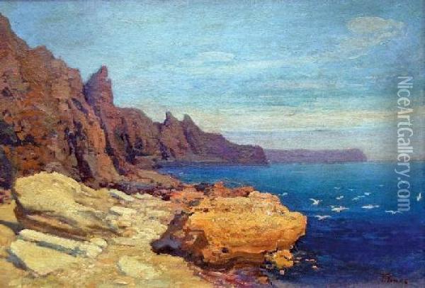 Wybrzeze Morskie Oil Painting - Iwan Trusz