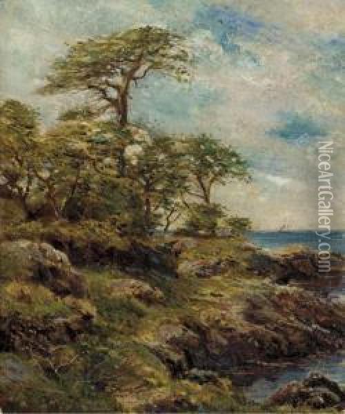 Off Cape Cod Oil Painting - Charles Harold Davis