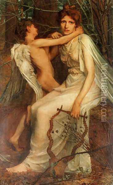 Love's Labour's Lost Oil Painting - Robert Christie, R.B.A.