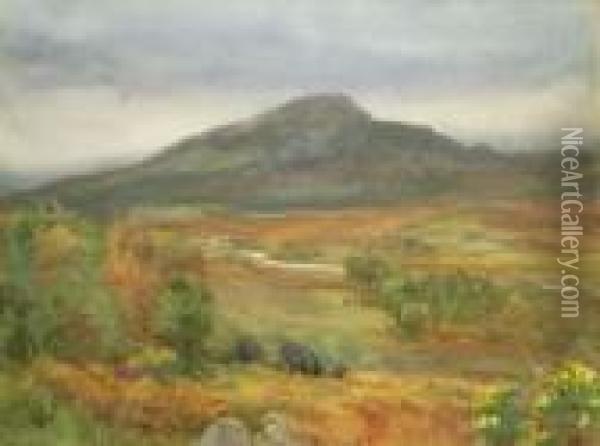 Glencar, Co Kerry Oil Painting - Mildred Anne Butler