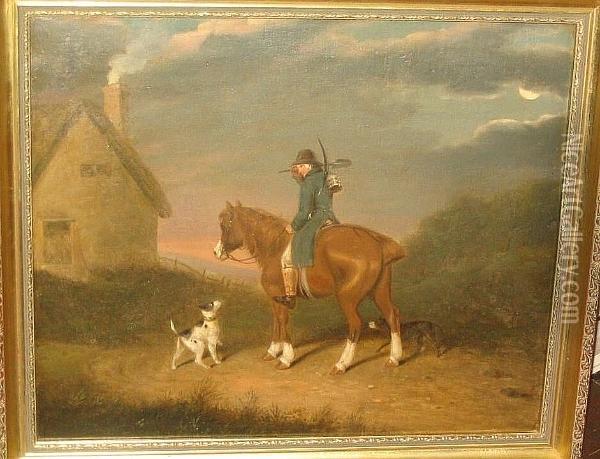The Earth Stopper Oil Painting - George Morland
