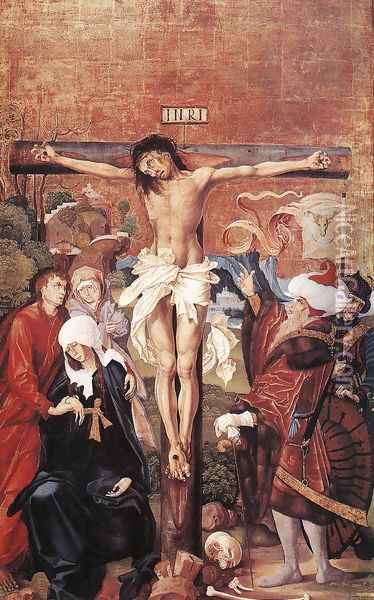 The Crucifixion 1506 Oil Painting - Master M.S.