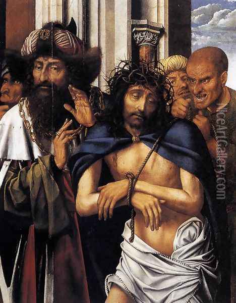 Ecce Homo 1526 Oil Painting - Quinten Metsys