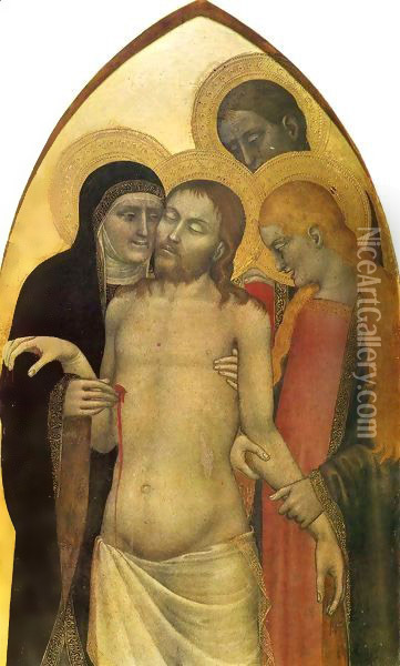 Pieta Oil Painting - Milano Giovanni da