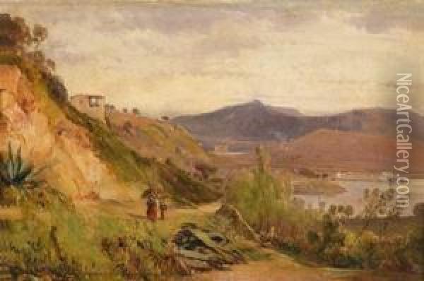 Sudlandische Landschaft Oil Painting - Silvestro Feodorov. Schedrin