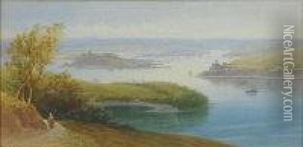 Falmouth Oil Painting - Thomas Hart