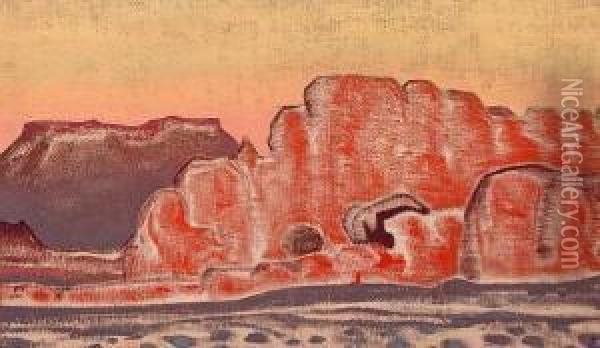 The Grand Canyon Oil Painting - Nicolaj Konstantinov Roerich