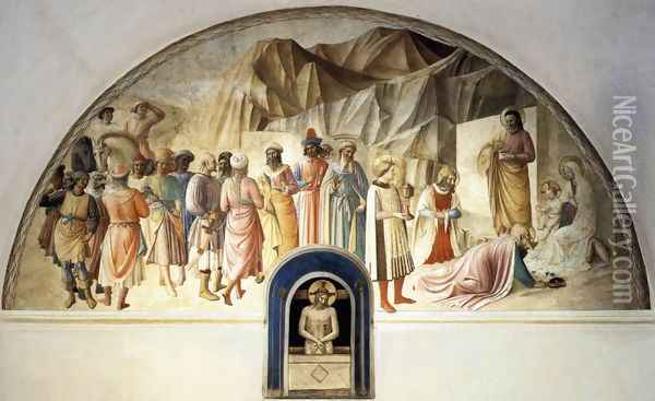 Adoration of the Kings Oil Painting - Giotto Di Bondone