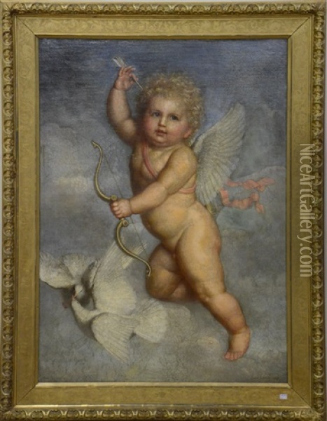 Cupidon Oil Painting - Guido Phillip Schmitt