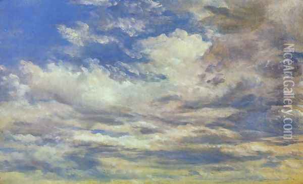 Wolken-Study Oil Painting - John Constable
