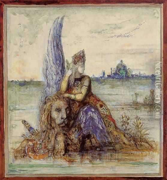 Venice Oil Painting - Gustave Moreau