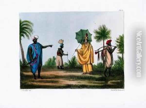 Africa Oil Painting - Alexander Henry Hallam Murray