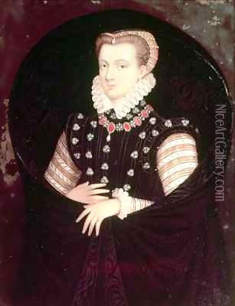 Mary, Queen of Scots Oil Painting - William Senior Bone