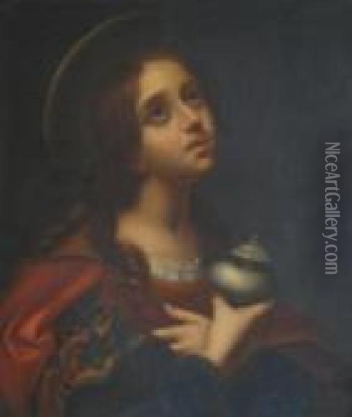 Mary Magdalene Oil Painting - Carlo Dolci