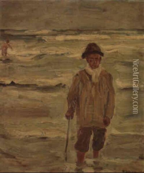Strandwachter Oil Painting - Max Liebermann