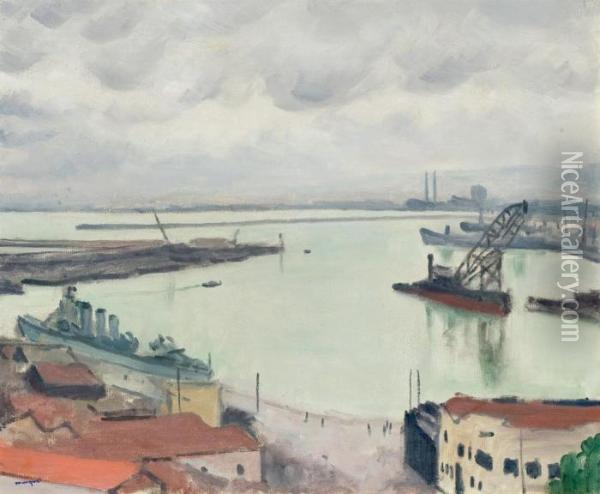 Le Port De L'agha Oil Painting - Albert Marquet