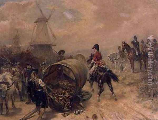 The Spoils of War Oil Painting - Robert Alexander Hillingford