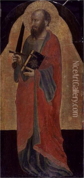 Saint Paul Oil Painting - Bernardo Daddi
