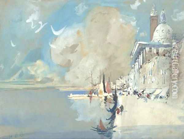 Venice 4 Oil Painting - Hercules Brabazon Brabazon