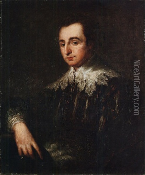 Portrait Of John La Touche Oil Painting - Angelika Kauffmann