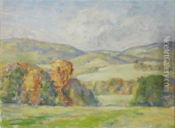Late Summer Oil Painting - Horace Brown