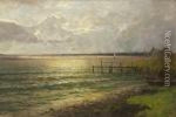 Markisches Seeufer Oil Painting - Walter Moras