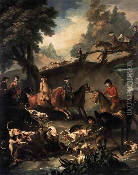 The Kill 2 Oil Painting - Pieter Jan van Reijsschoot