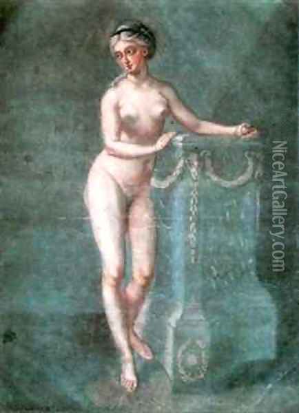 Venus the ideal anatomy Oil Painting - Arnauld Eloi Gautier DAgoty