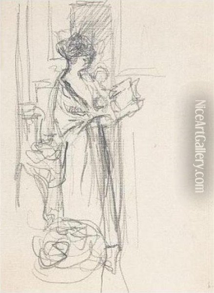 La Liseuse Oil Painting - Jean-Edouard Vuillard