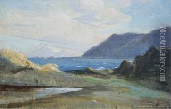 The Kaikouras Oil Painting - Mary Elizabeth Tripe