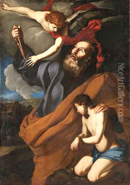 The Sacrifice of Isaac Oil Painting - Agostino Beltrano