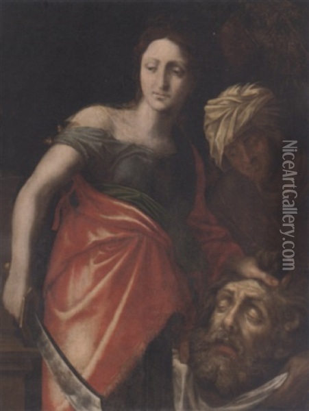 Judith And Holofernes Oil Painting - Jan Boeckhorst